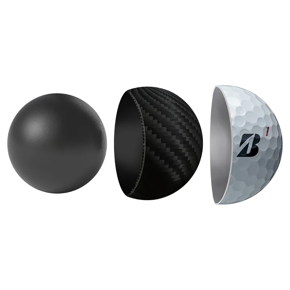 Bridgestone Tour B X White Golf Balls - Quadfecta 4 Dozen - Maple